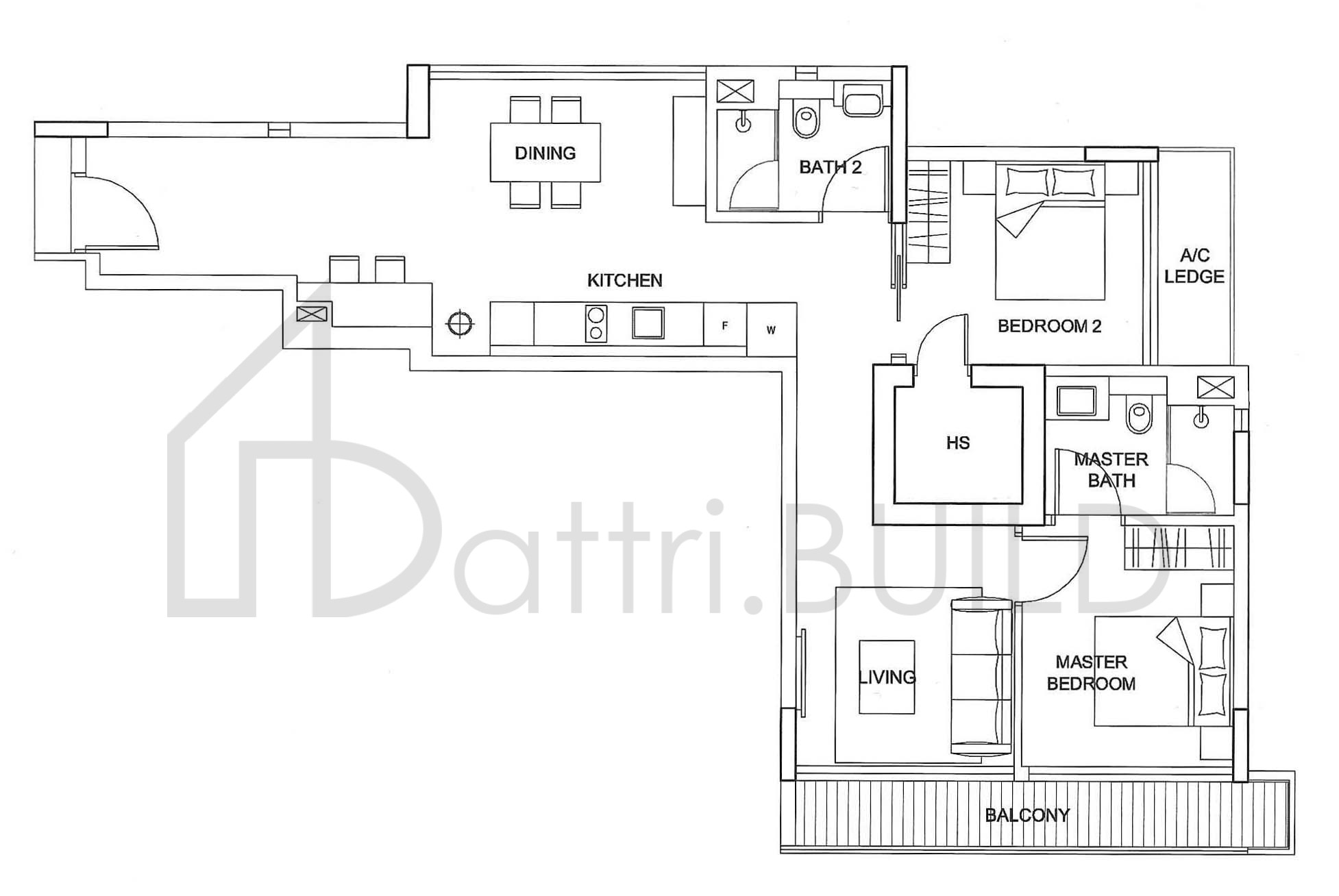THE BOUTIQ B9 floorplan (watermarked)