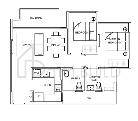 LA FIESTA B2 floorplan (watermarked)