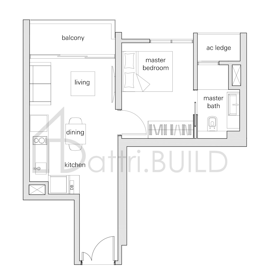 THE PANORAMA 1e floorplan (watermarked)