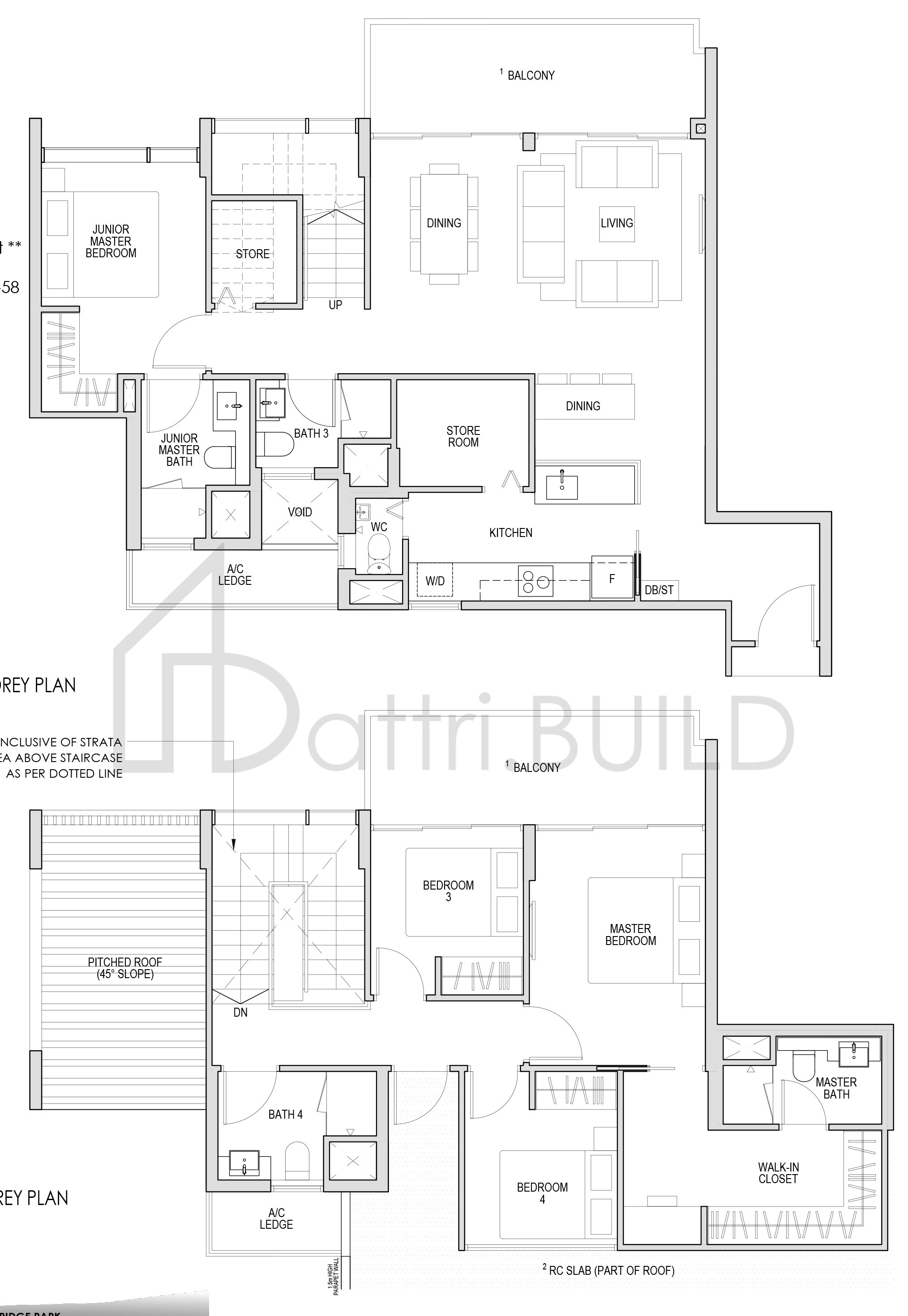KENT RIDGE HILL RESIDENCES DPH4 floorplan (watermarked)