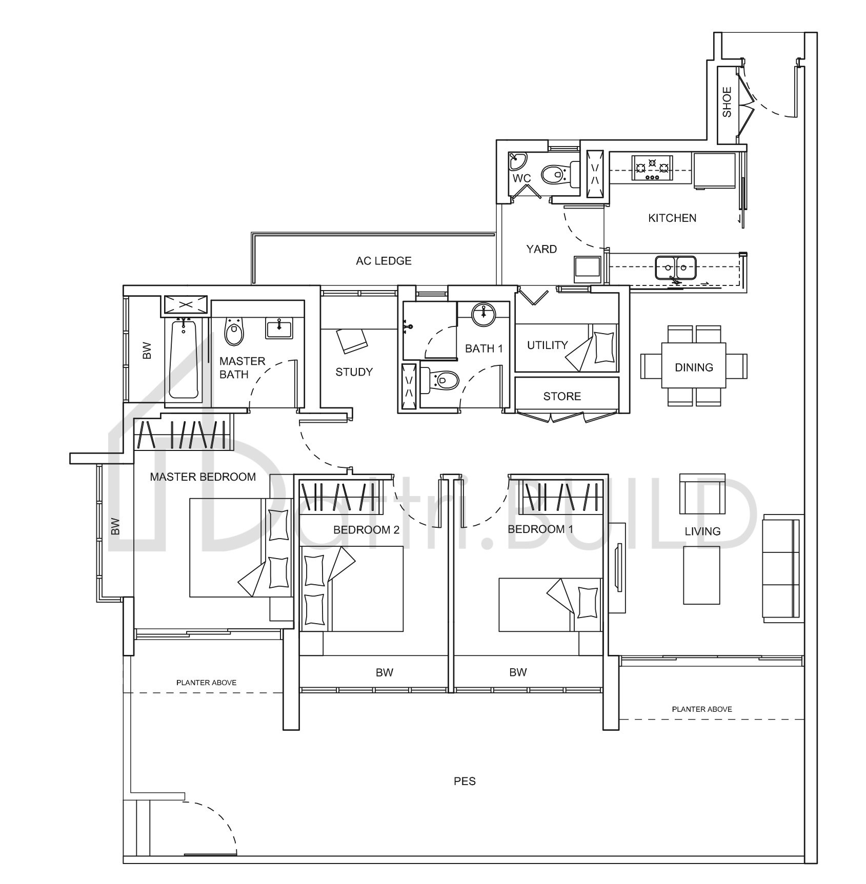 LIVIA D1ap floorplan (watermarked)