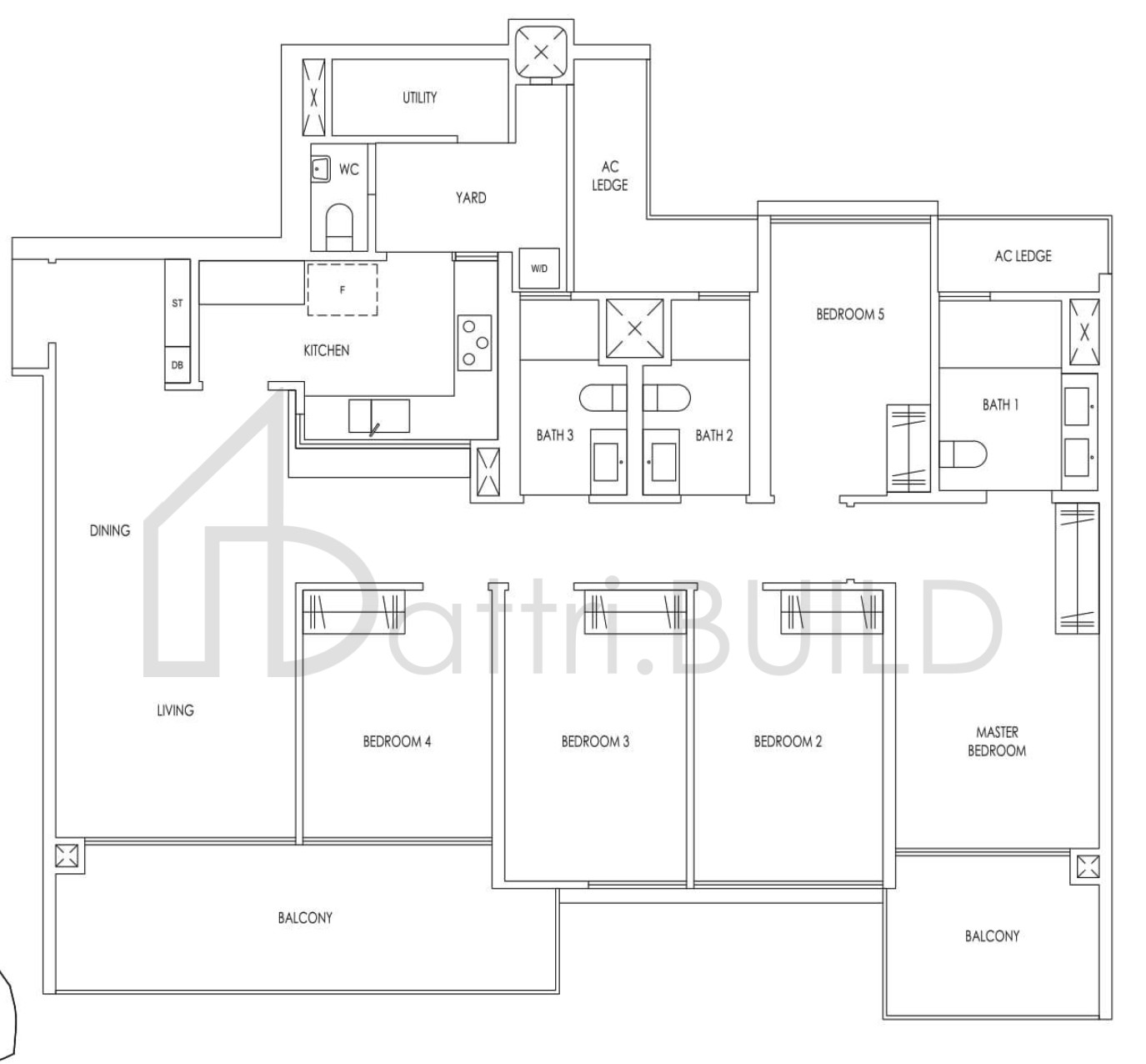 TREASURE AT TAMPINES E3 floorplan (watermarked)