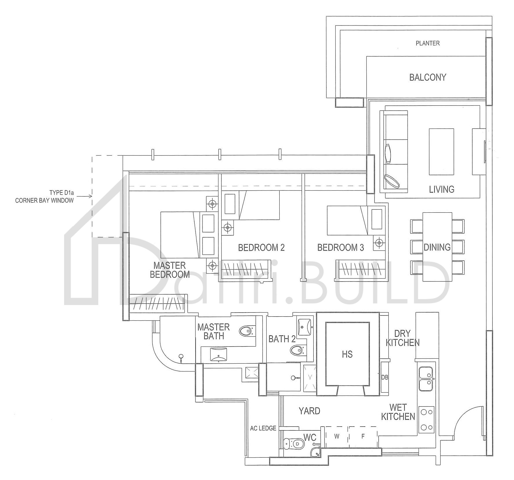 DOUBLE BAY RESIDENCES D1 floorplan (watermarked)