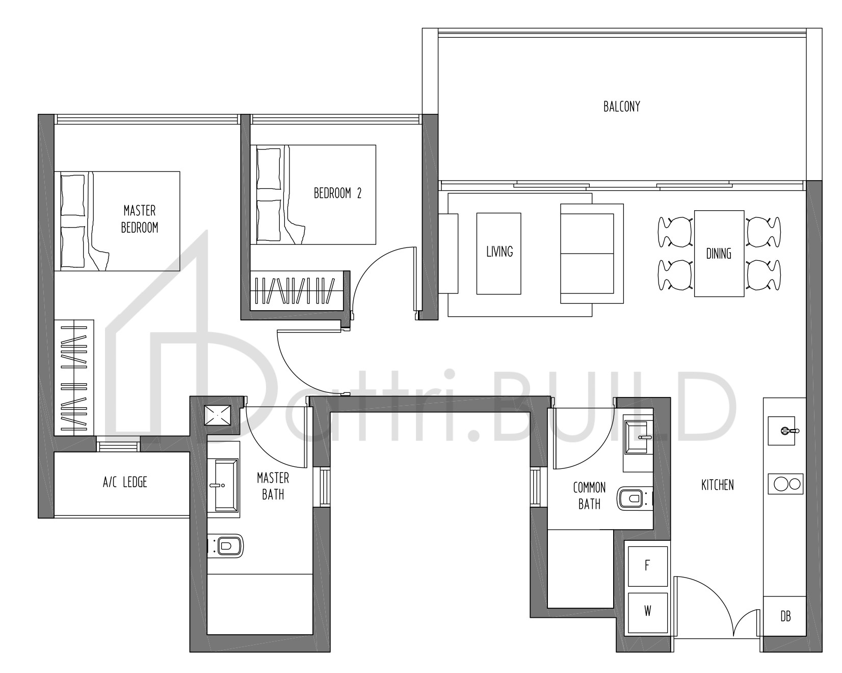 SENNETT RESIDENCE LB2 floorplan (watermarked)