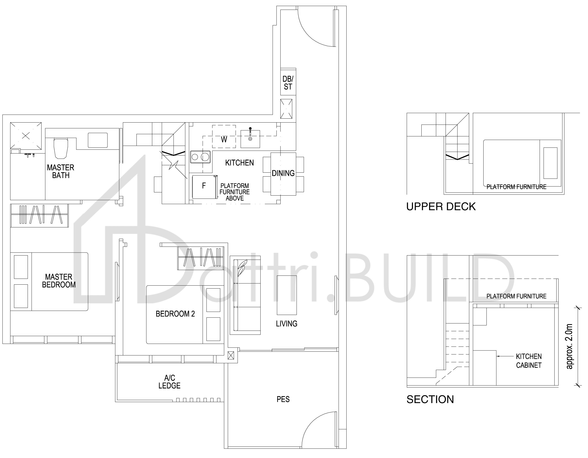 SIMS URBAN OASIS B2L-P floorplan (watermarked)