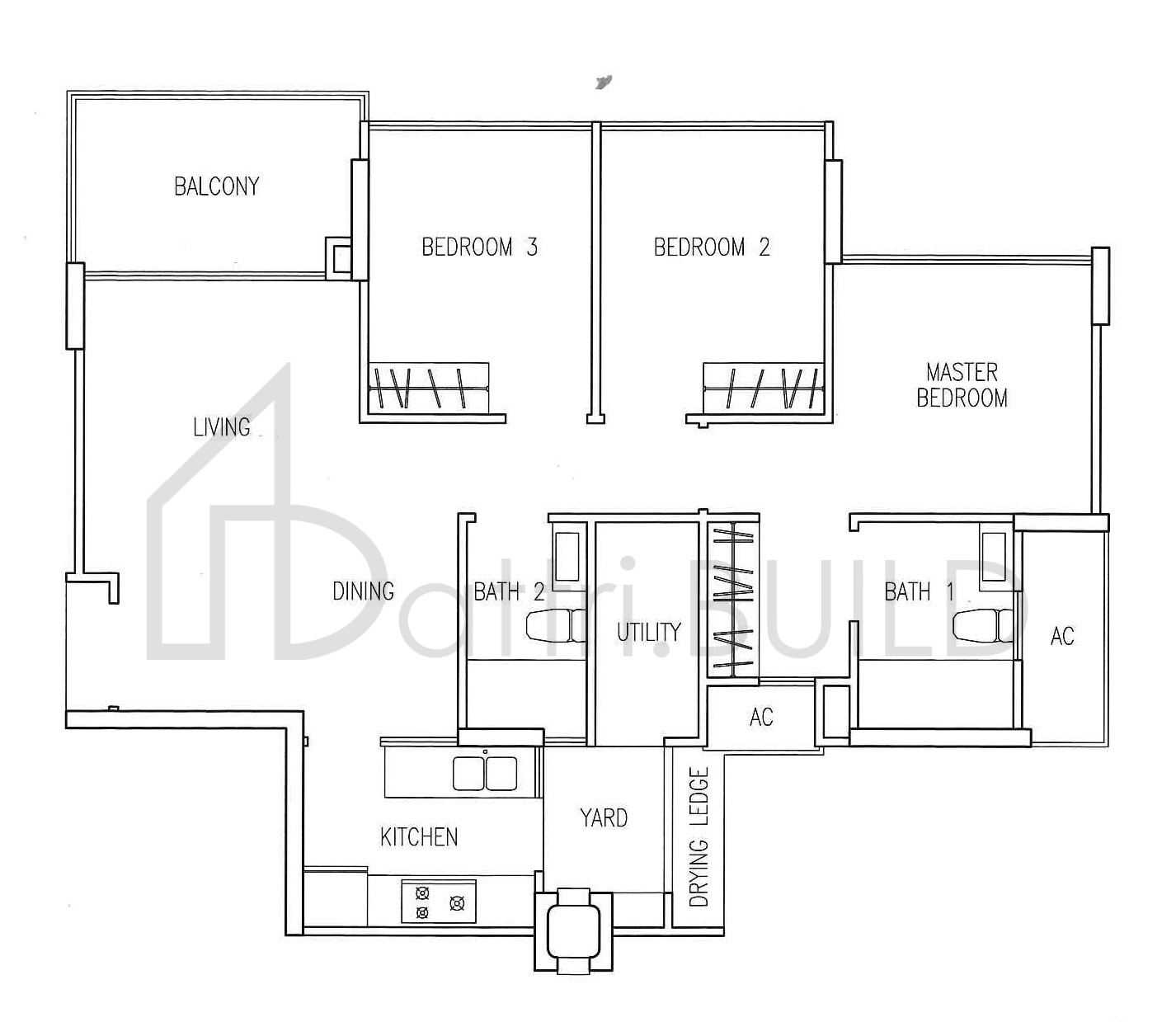 THE TAMPINES TRILLIANT B2 floorplan (watermarked)