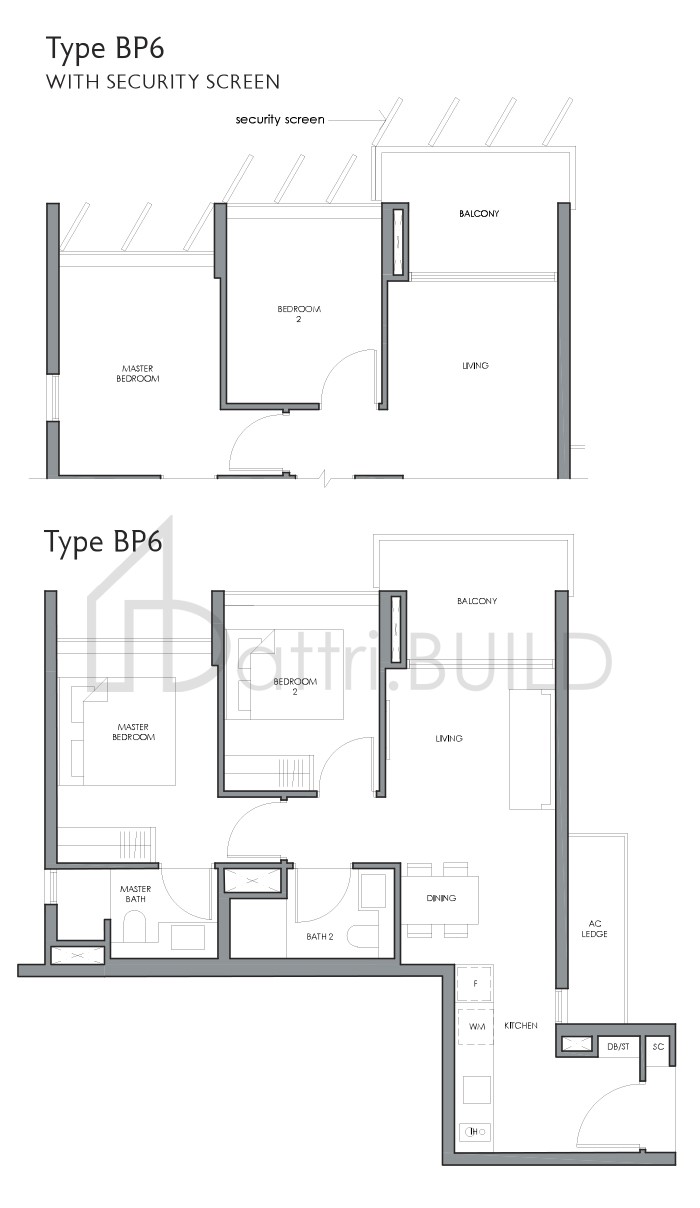 FOURTH AVENUE RESIDENCES BP6 floorplan (watermarked)