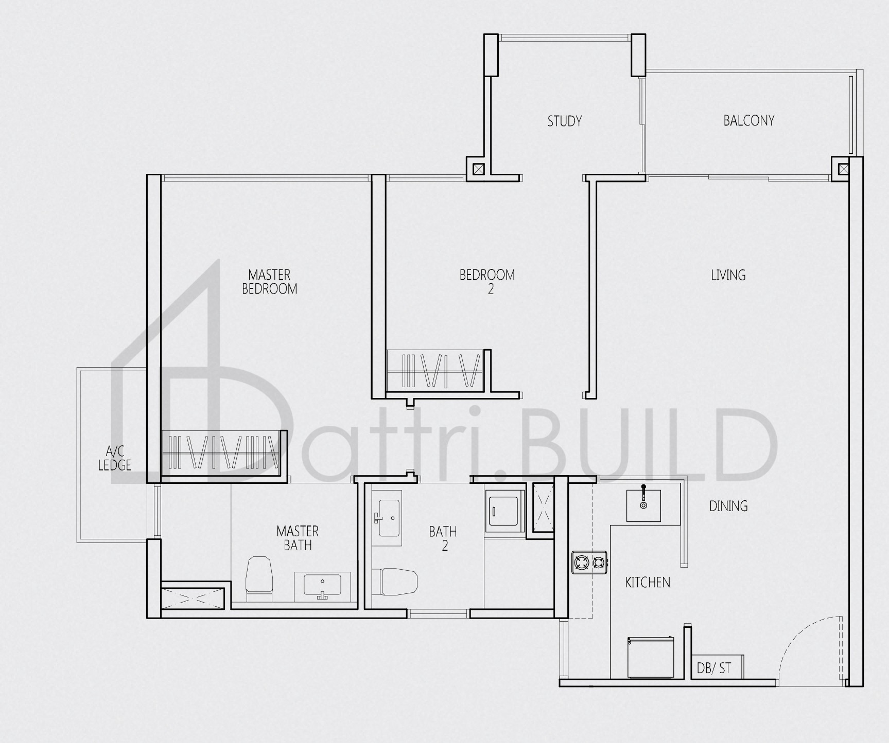 Q BAY RESIDENCES BS floorplan (watermarked)