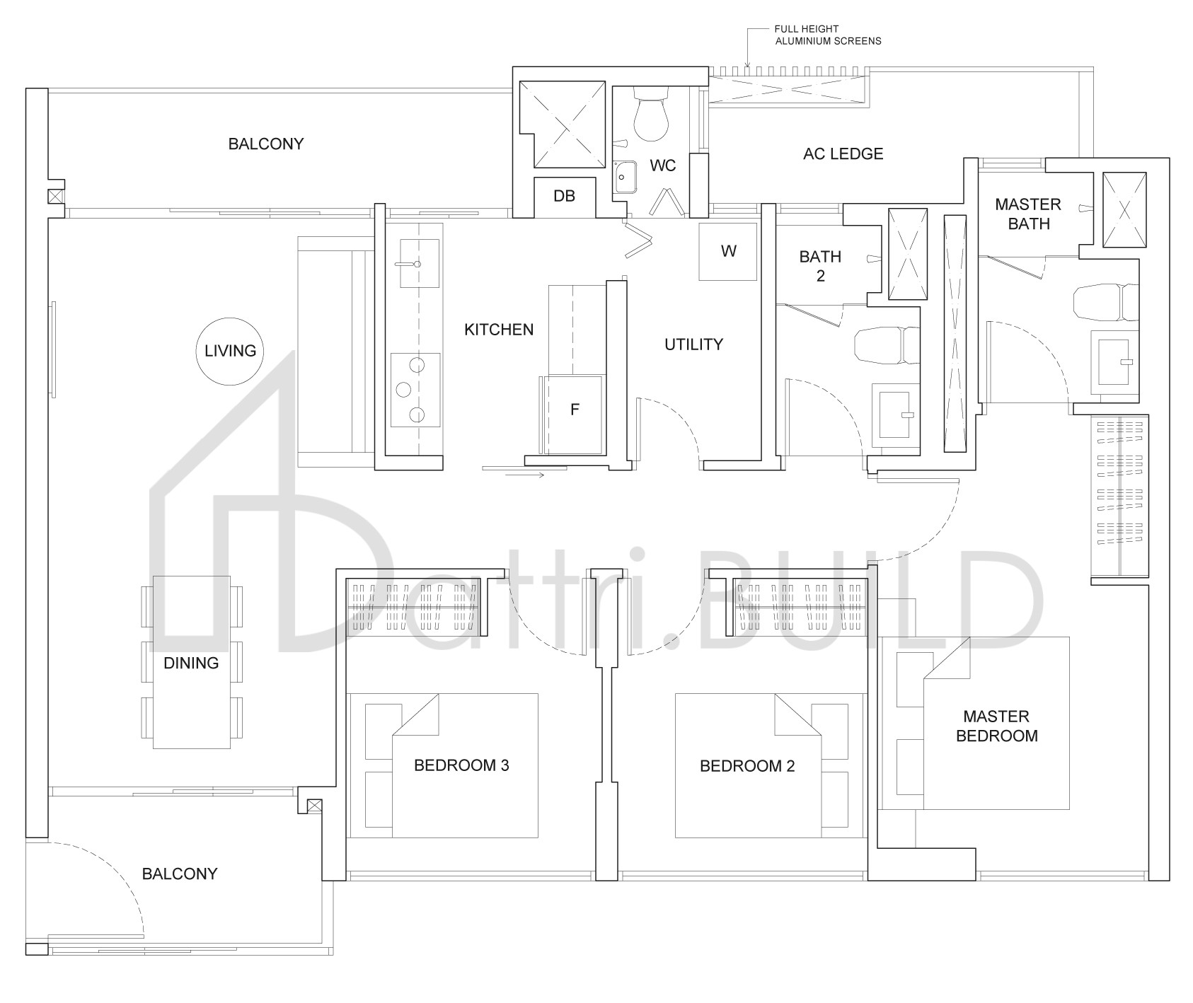 THE CRITERION B8-2 floorplan (watermarked)
