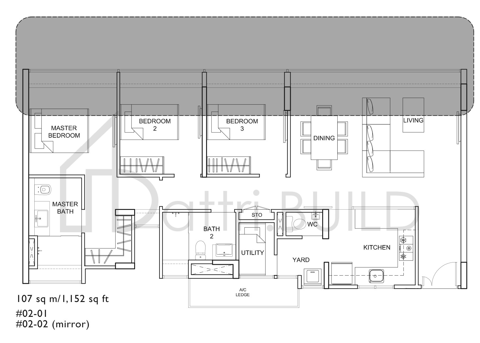 UBER 388 C3 floorplan (watermarked)