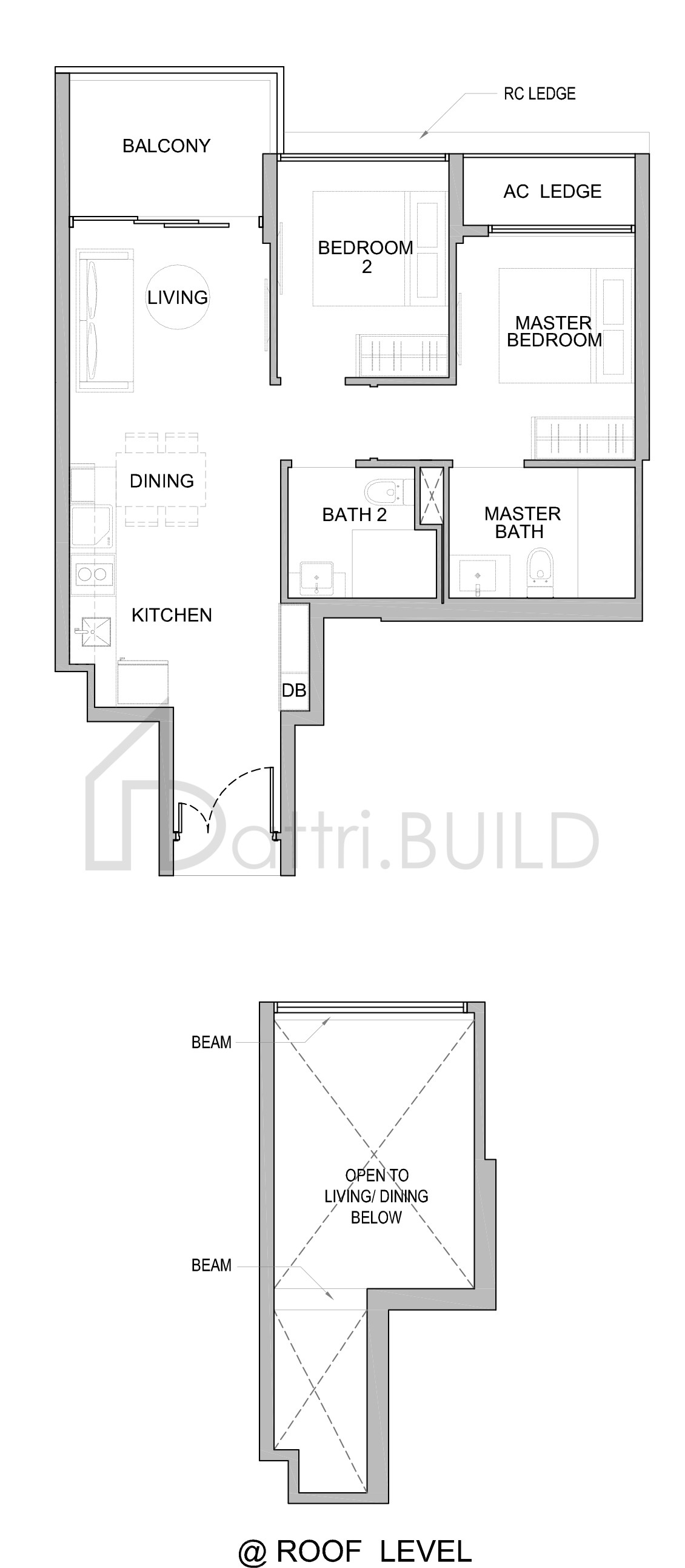 KINGSFORD WATERBAY B2a-PH floorplan (watermarked)