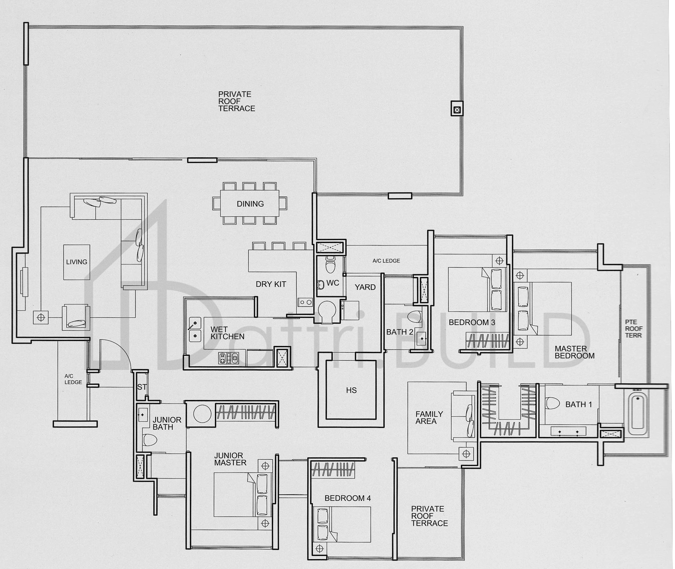 ONE AMBER PH5 floorplan (watermarked)