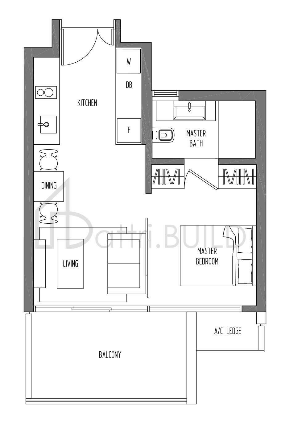 SENNETT RESIDENCE LA1b floorplan (watermarked)