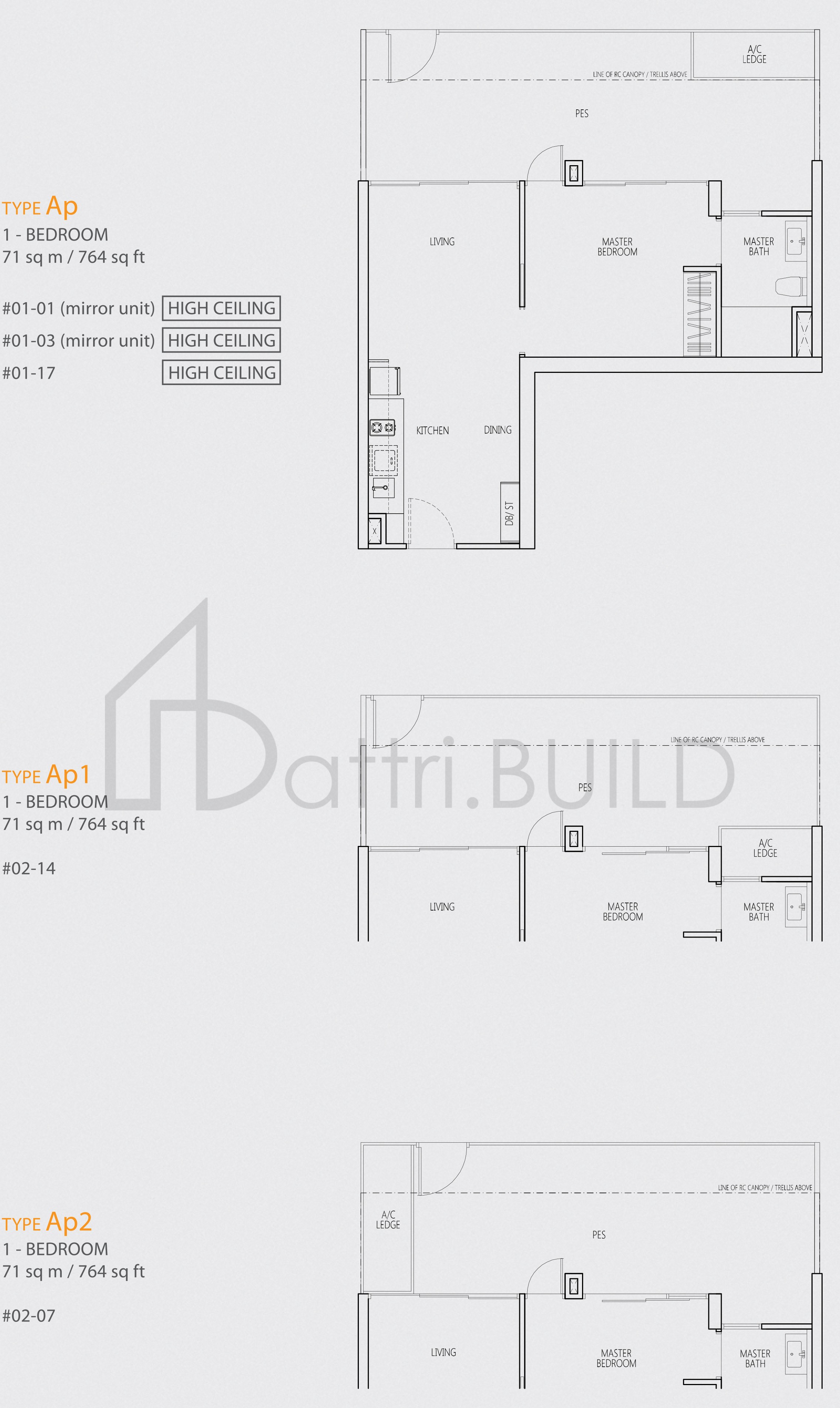 Q BAY RESIDENCES Ap2 floorplan (watermarked)