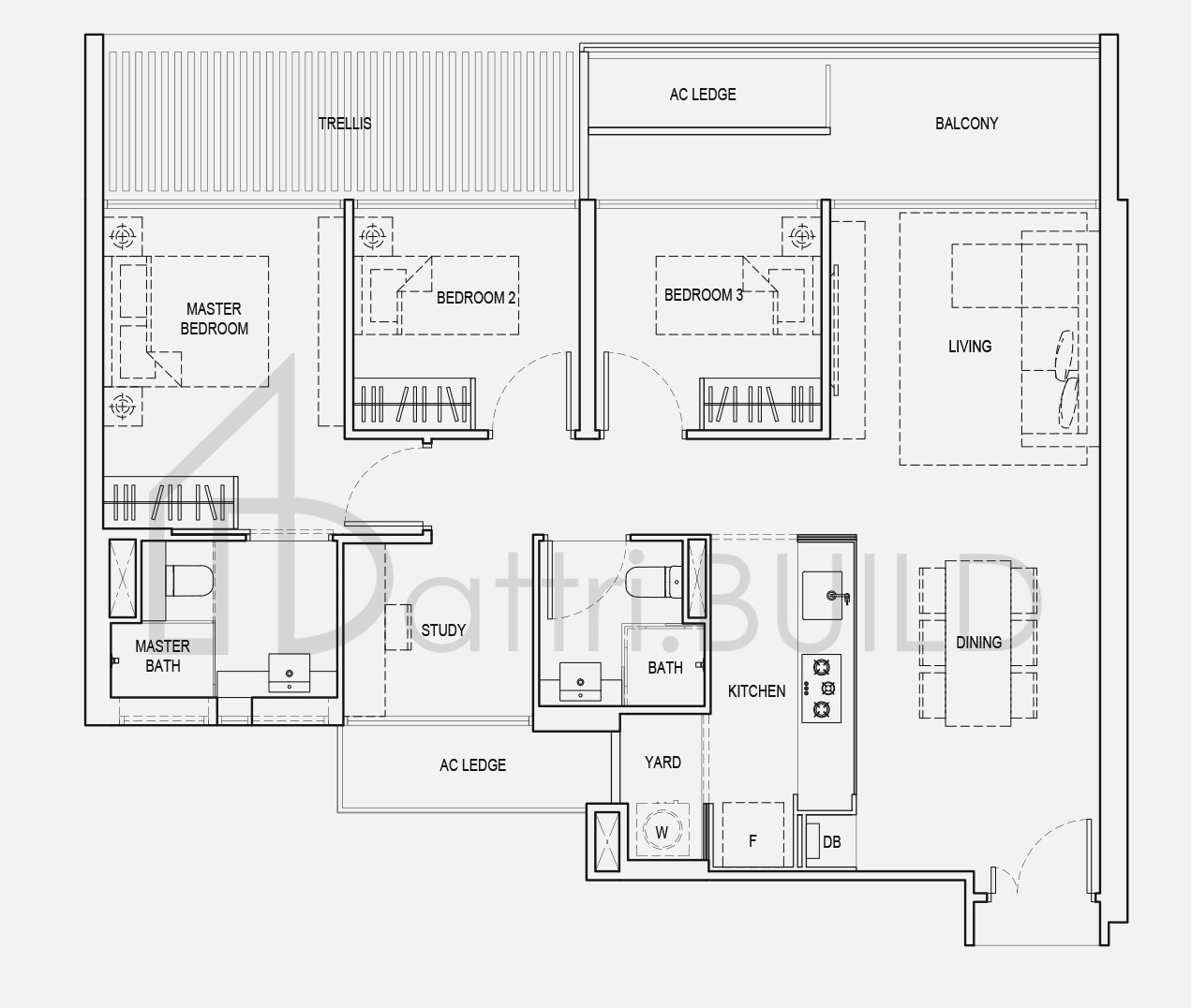KANDIS RESIDENCE C3S floorplan (watermarked)