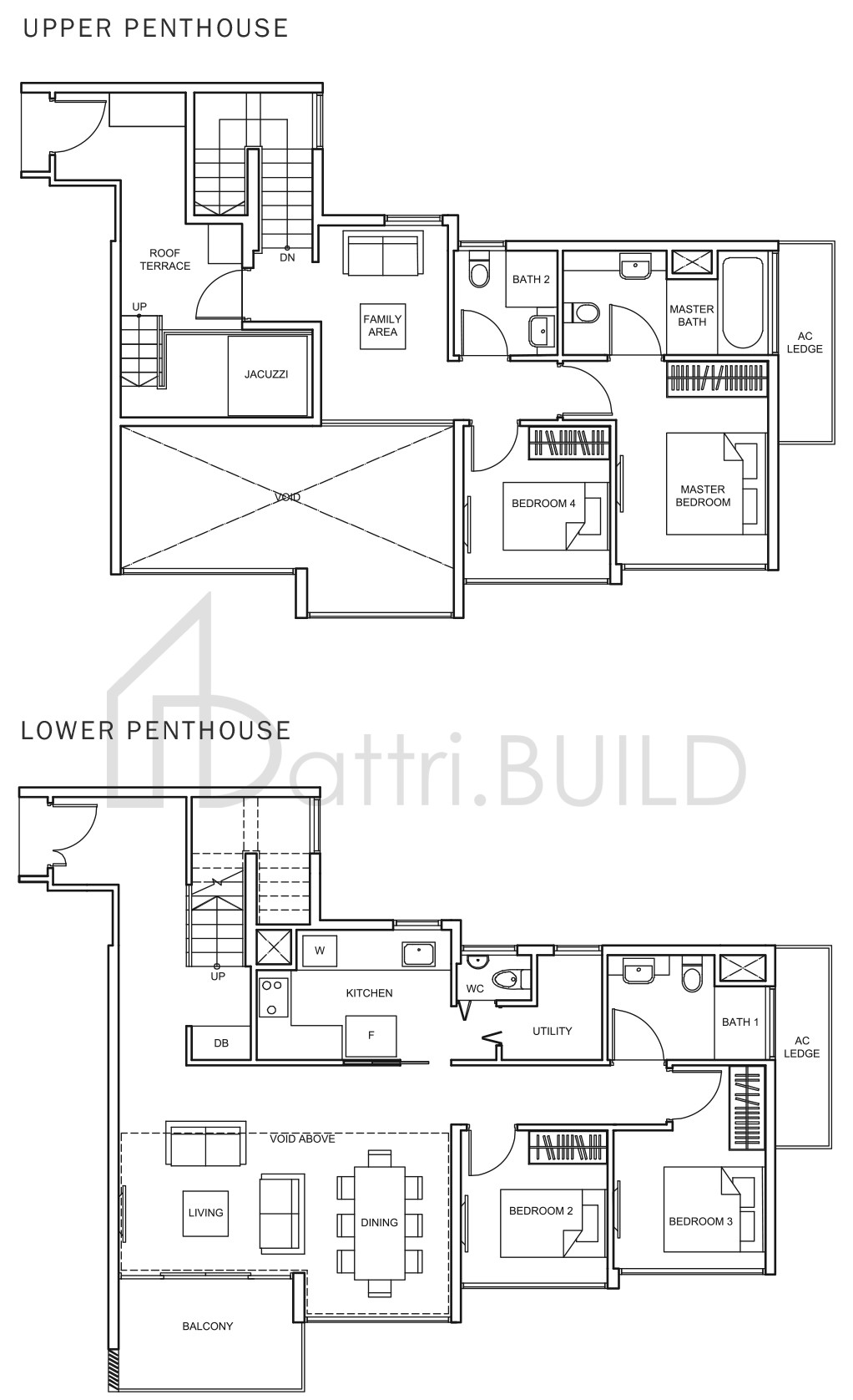 THE GLADES P3 floorplan (watermarked)