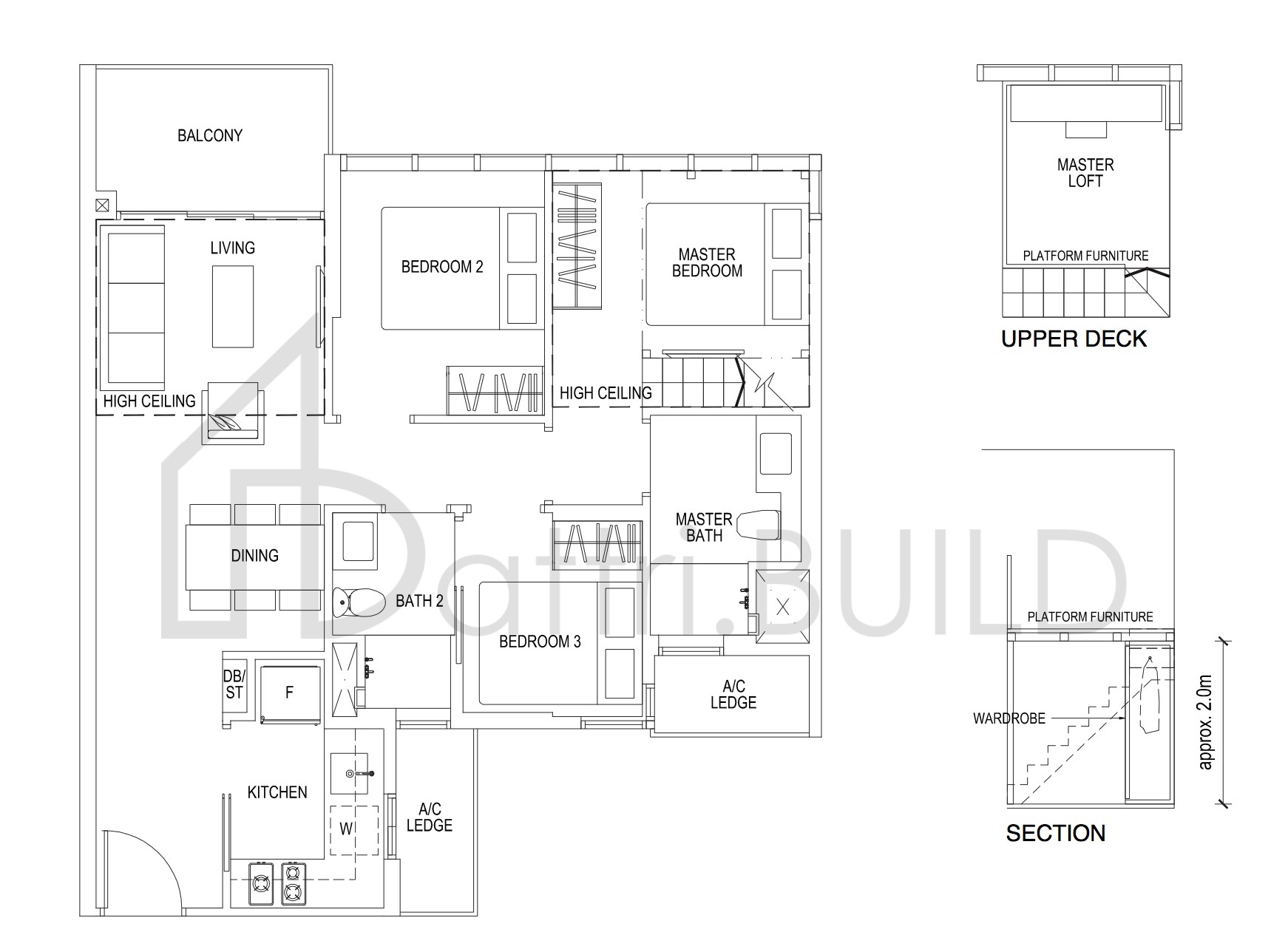 SIMS URBAN OASIS Cc1-R floorplan (watermarked)