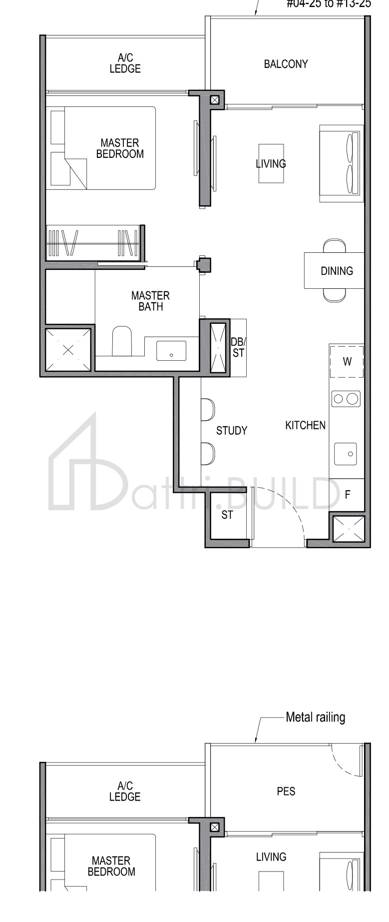 PARK COLONIAL 1S1-G floorplan (watermarked)