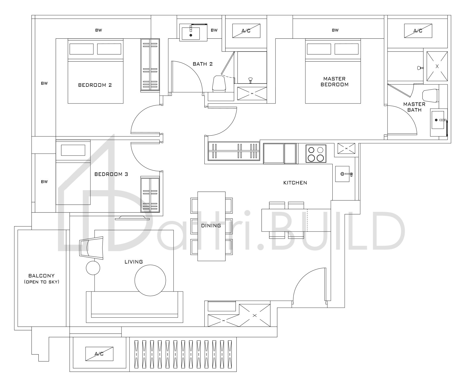 SKYSUITES@ANSON C4 floorplan (watermarked)