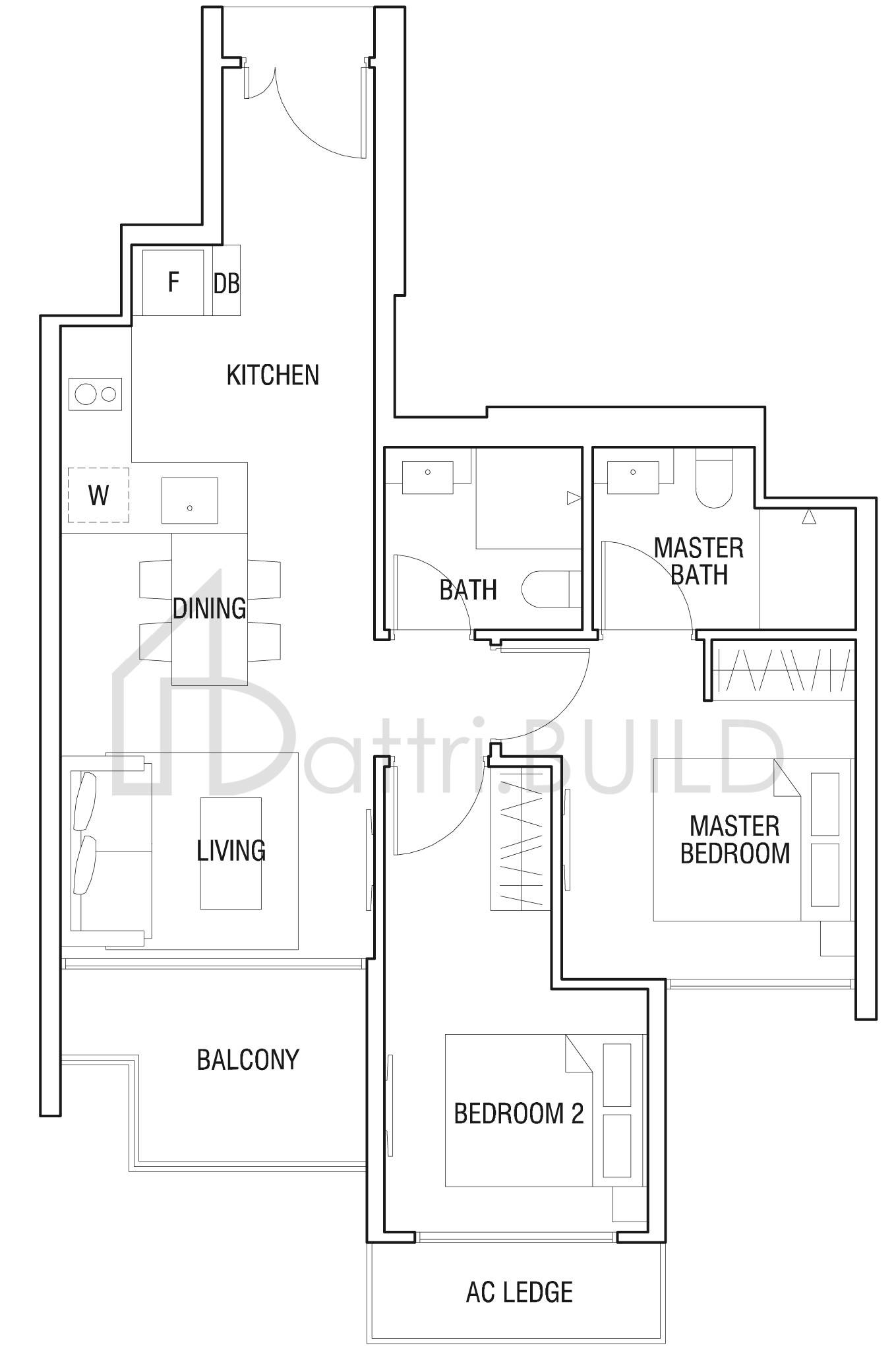 THOMSON THREE B1a floorplan (watermarked)