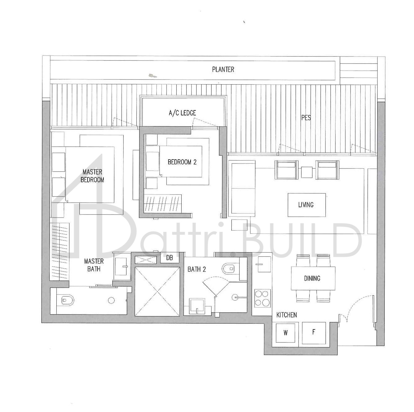 SELETAR PARK RESIDENCE B3 G floorplan (watermarked)