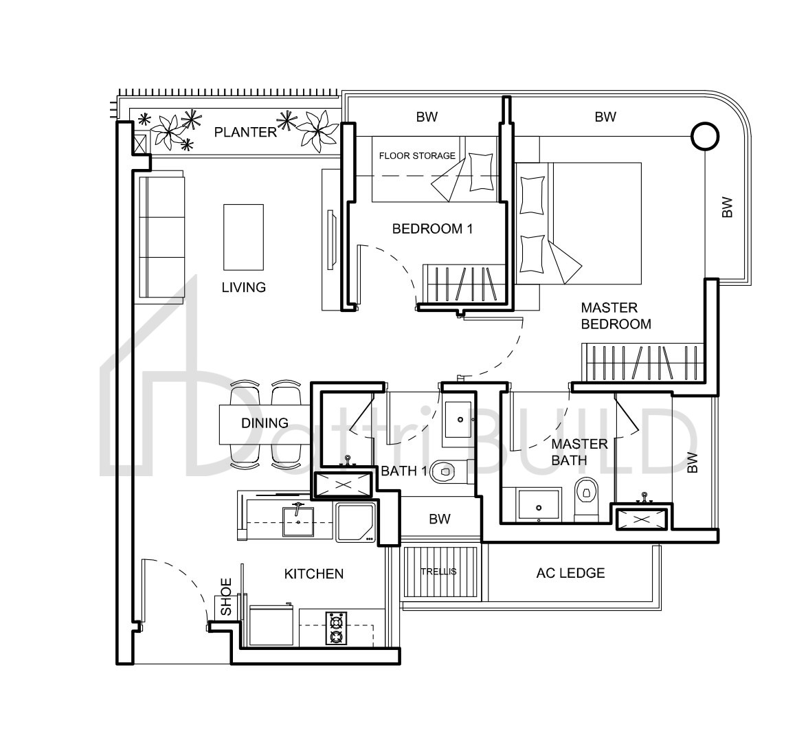 NV RESIDENCES B1b floorplan (watermarked)