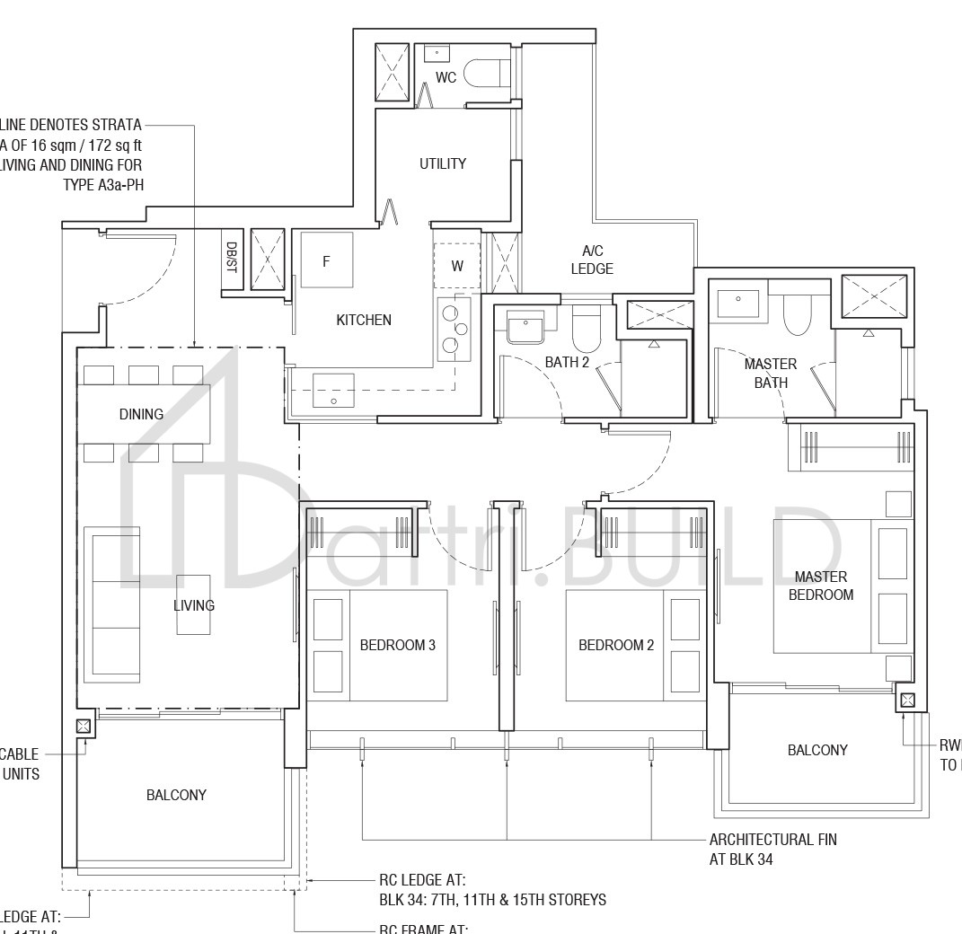 PIERMONT GRAND A3a-PH floorplan (watermarked)