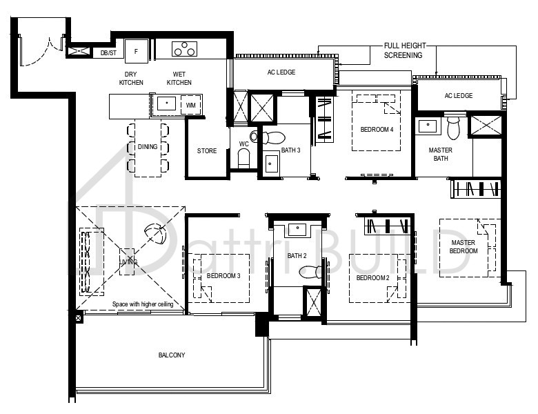 NORMANTON PARK 4BR-Pc-PH floorplan (watermarked)