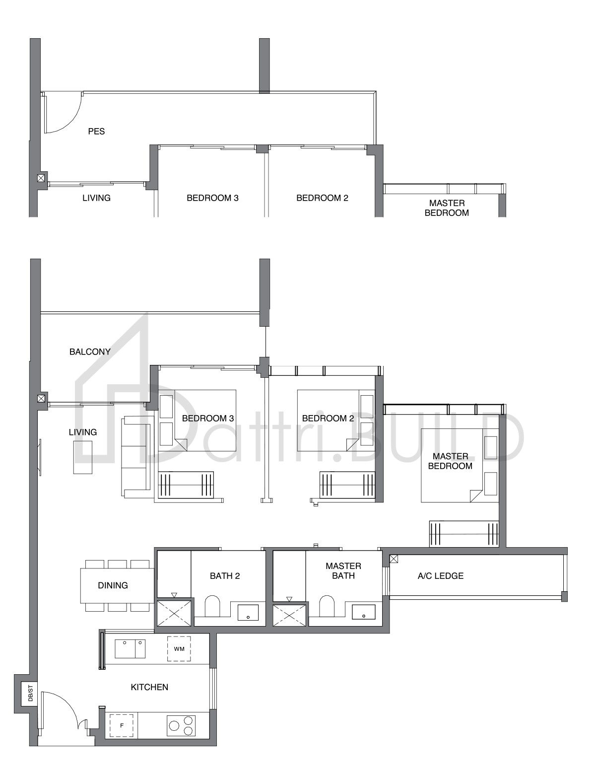 LEEDON GREEN C1-P floorplan (watermarked)