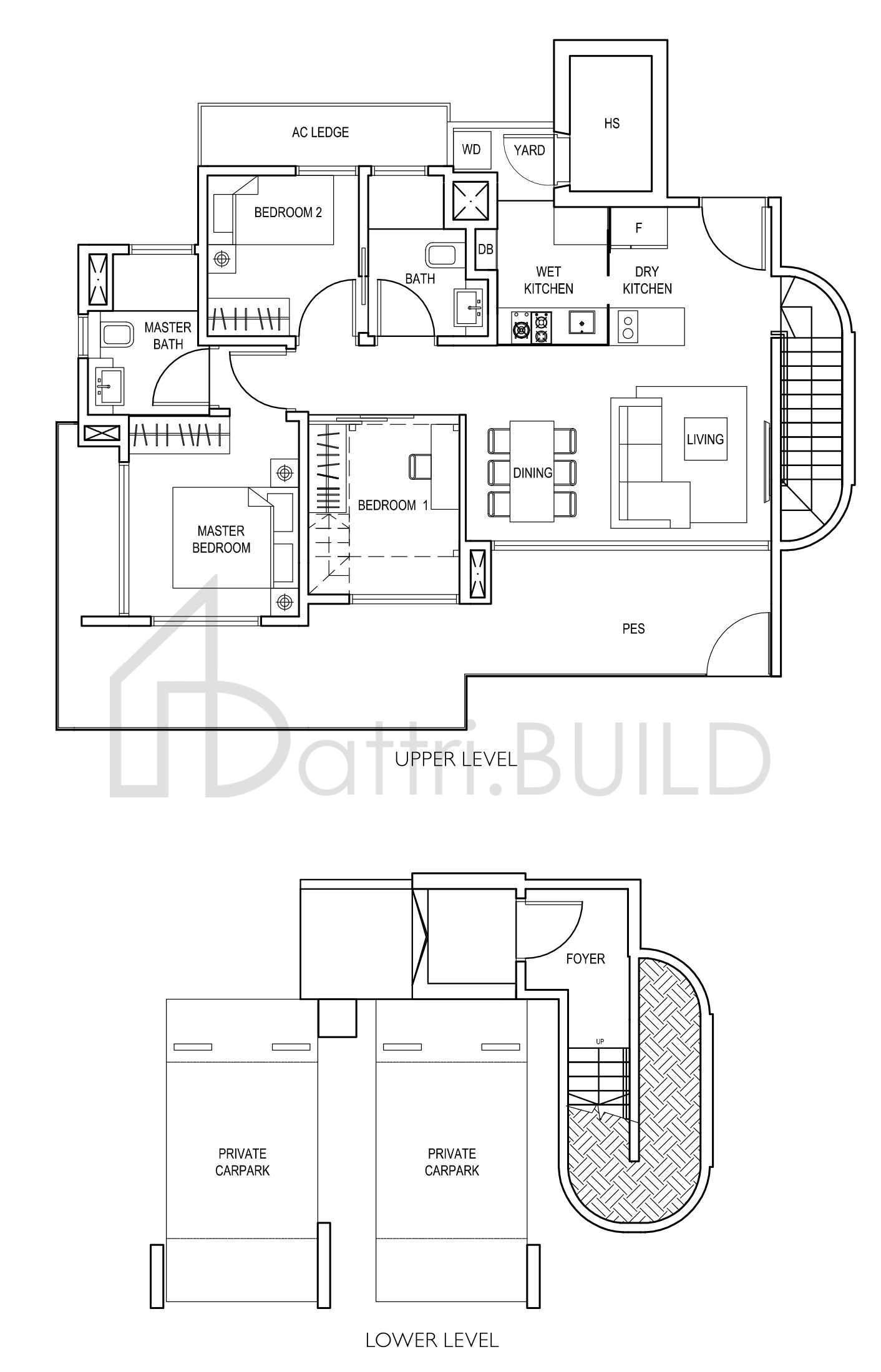 THE CREEK @ BUKIT C2m2 floorplan (watermarked)