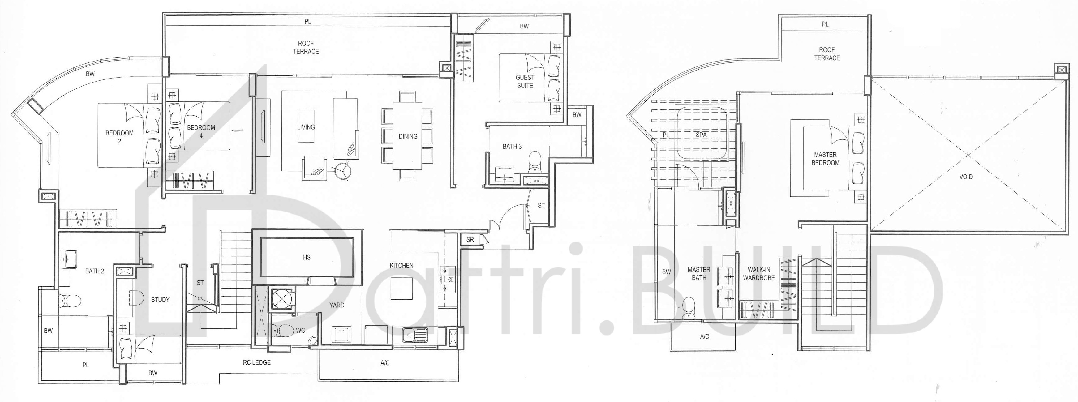 CLEMENTIWOODS CONDOMINIUM DGL1 floorplan (watermarked)