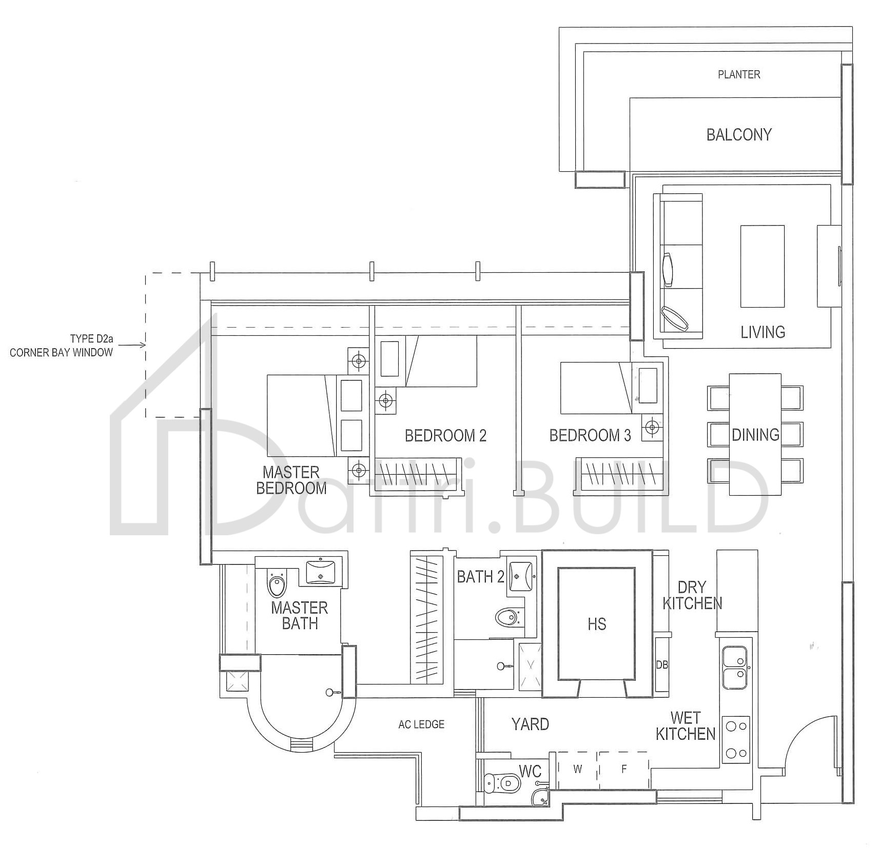 DOUBLE BAY RESIDENCES D2 floorplan (watermarked)
