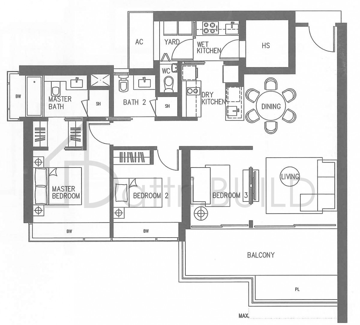 CONCOURSE SKYLINE C-h floorplan (watermarked)