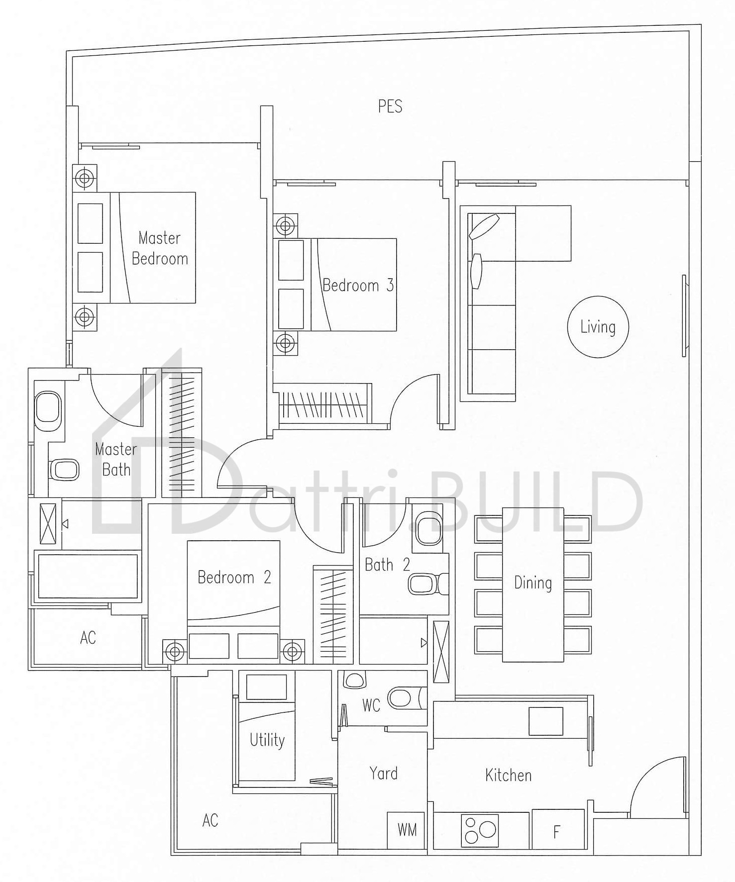 WATERSCAPE AT CAVENAGH C-G1 floorplan (watermarked)
