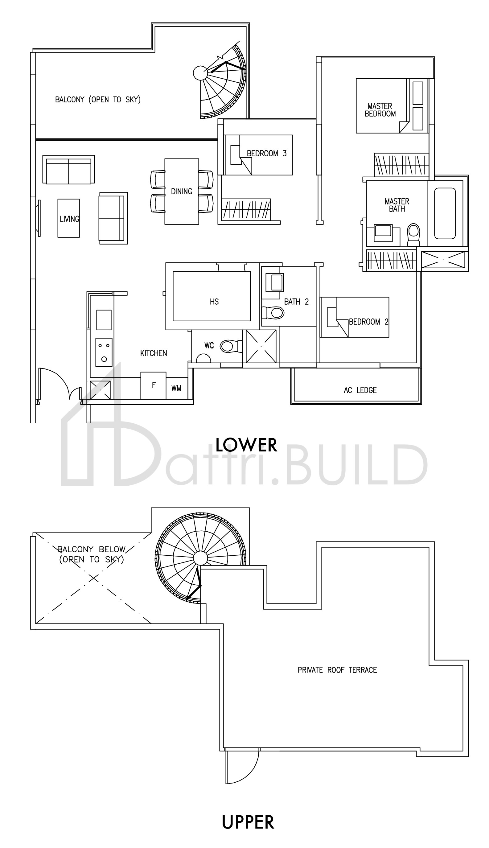 AUSTVILLE RESIDENCES B1T floorplan (watermarked)