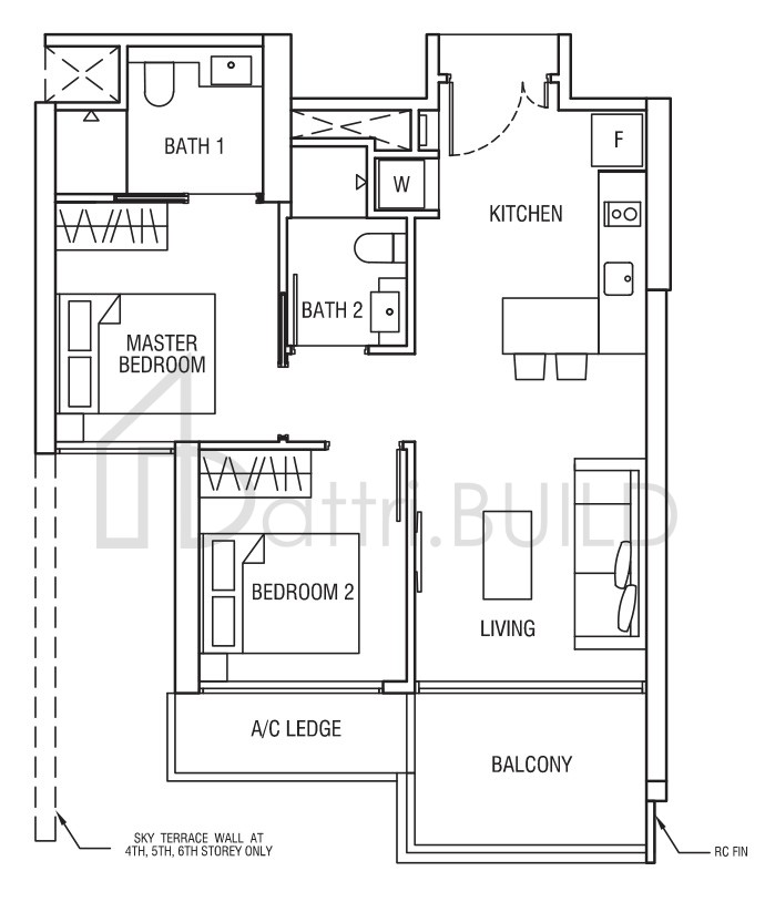 ALEX RESIDENCES B1f floorplan (watermarked)
