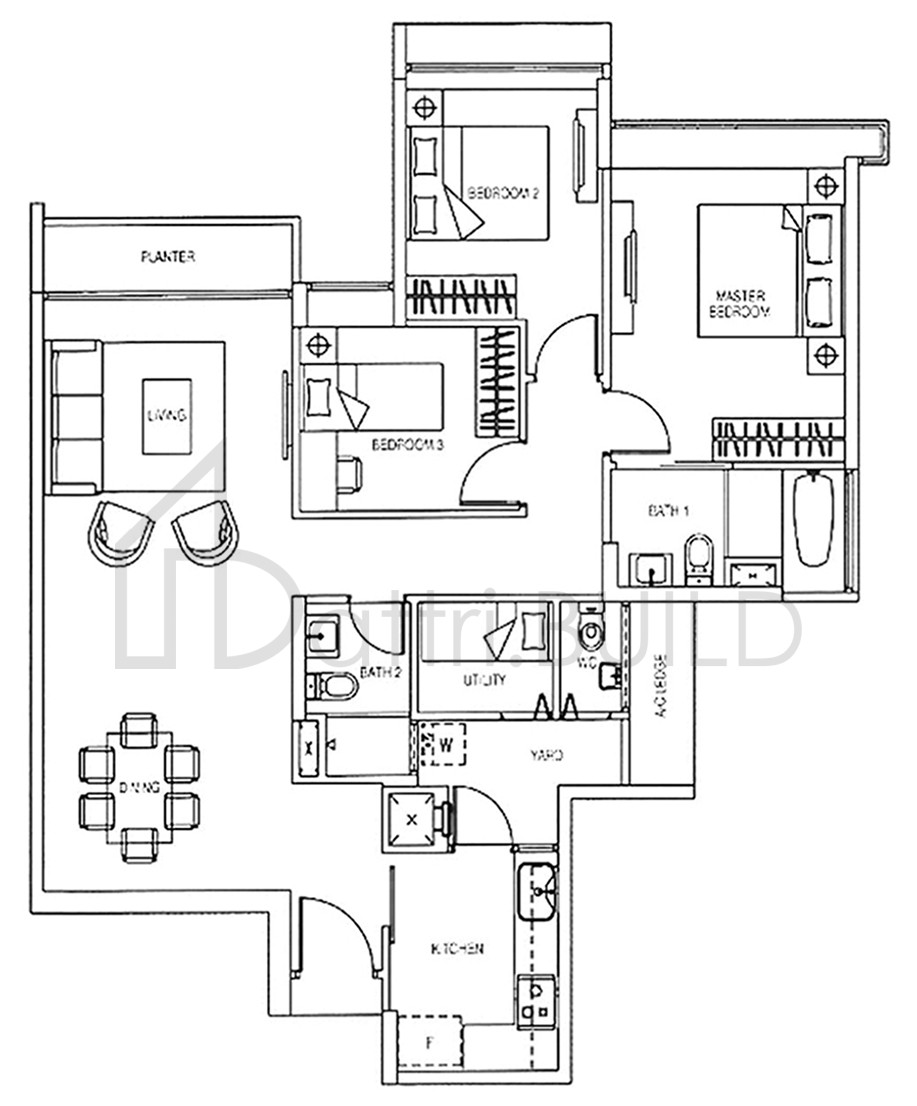 YEWTEE RESIDENCES C2-W floorplan (watermarked)