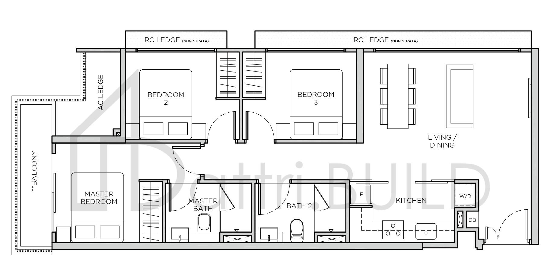 SEA PAVILION RESIDENCES C3 floorplan (watermarked)