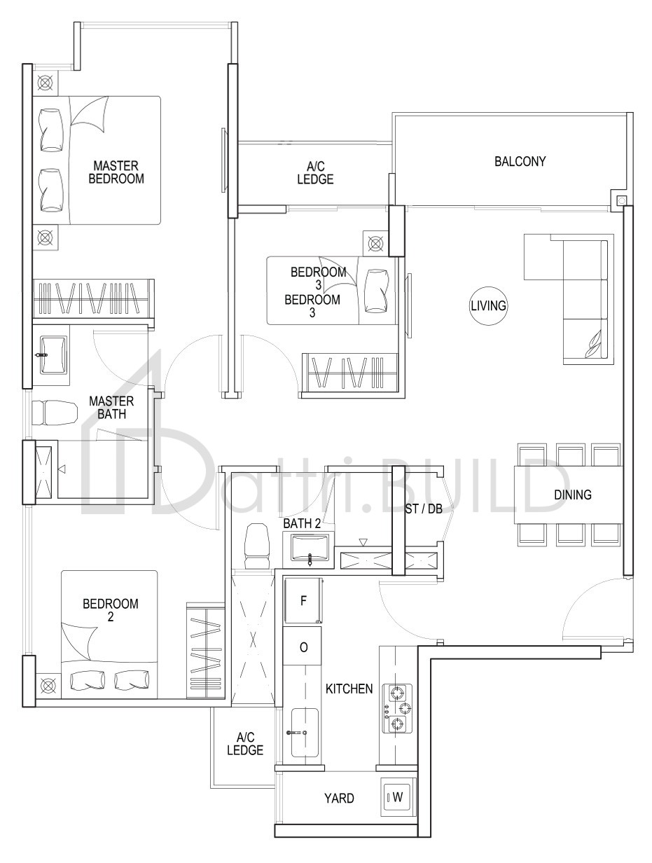 THE RAINFOREST B2b floorplan (watermarked)