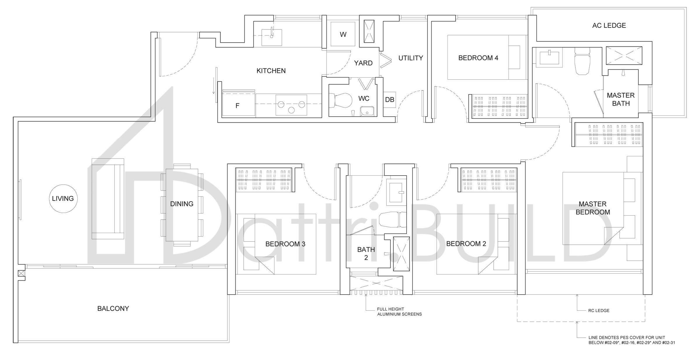 THE CRITERION C1 floorplan (watermarked)