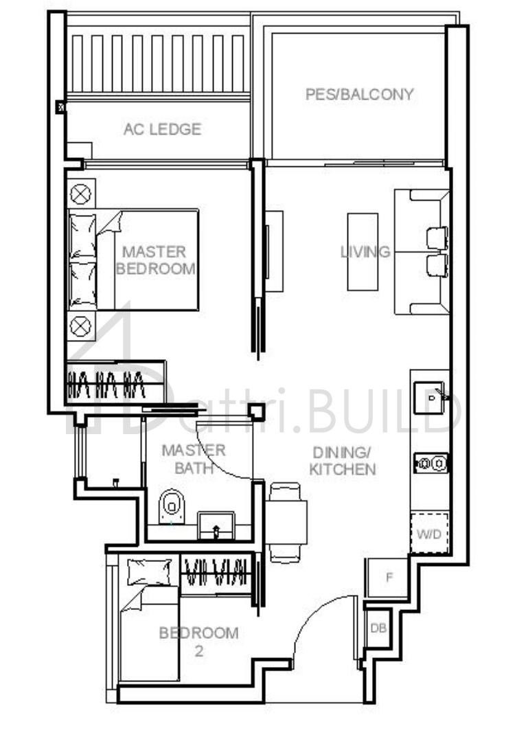 SOPHIA HILLS B1 floorplan (watermarked)