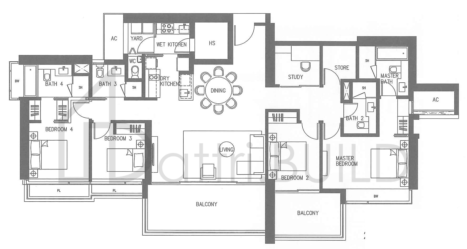 CONCOURSE SKYLINE D1-c floorplan (watermarked)