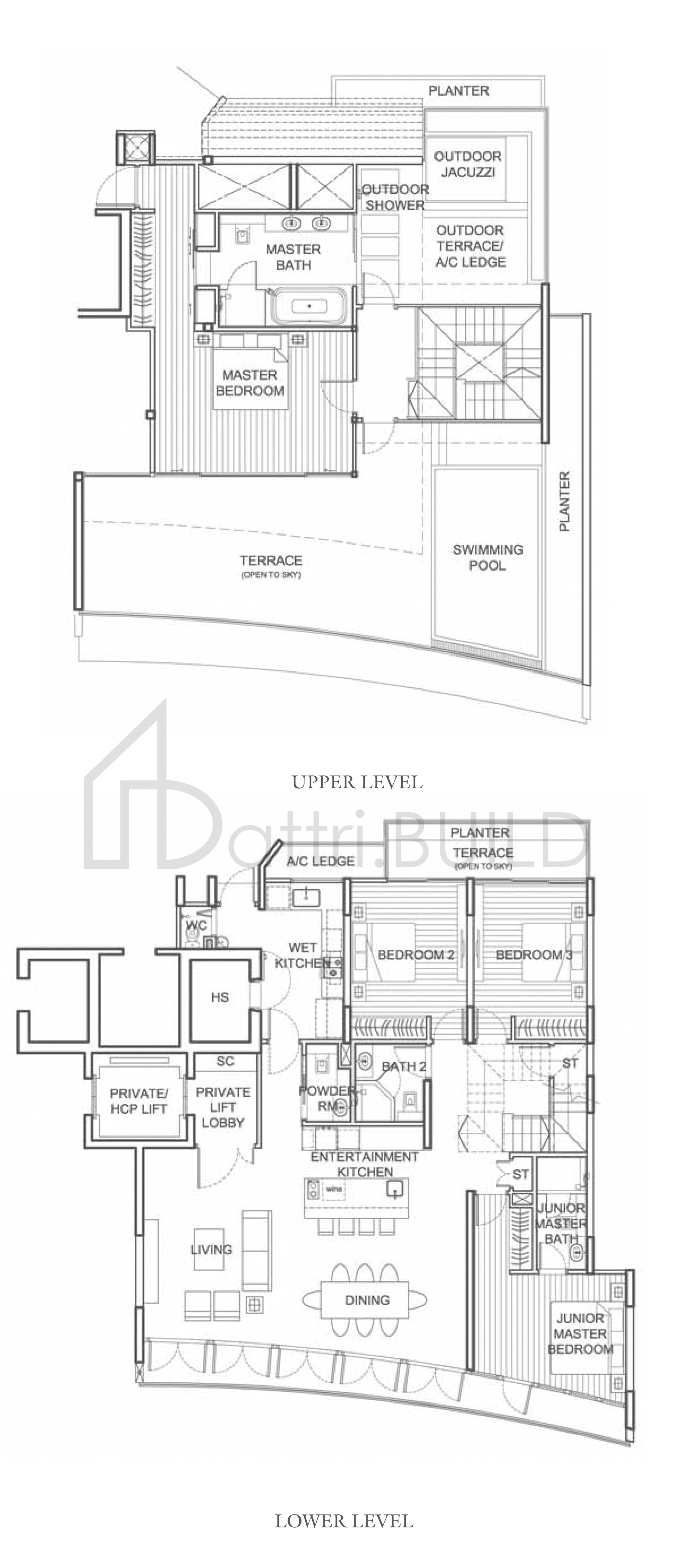 111 EMERALD HILL B1 floorplan (watermarked)