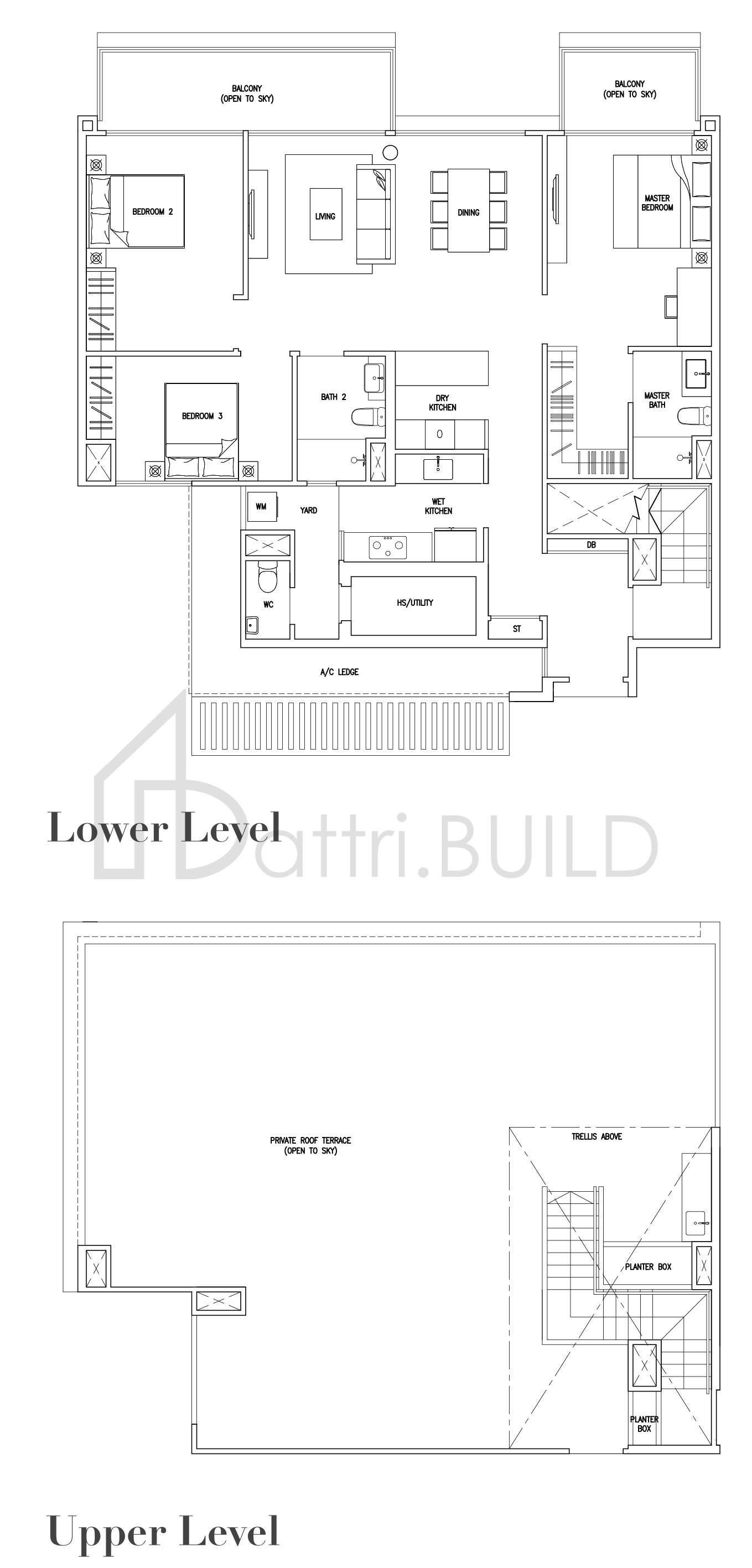 CITYLIFE@TAMPINES F3PHs floorplan (watermarked)