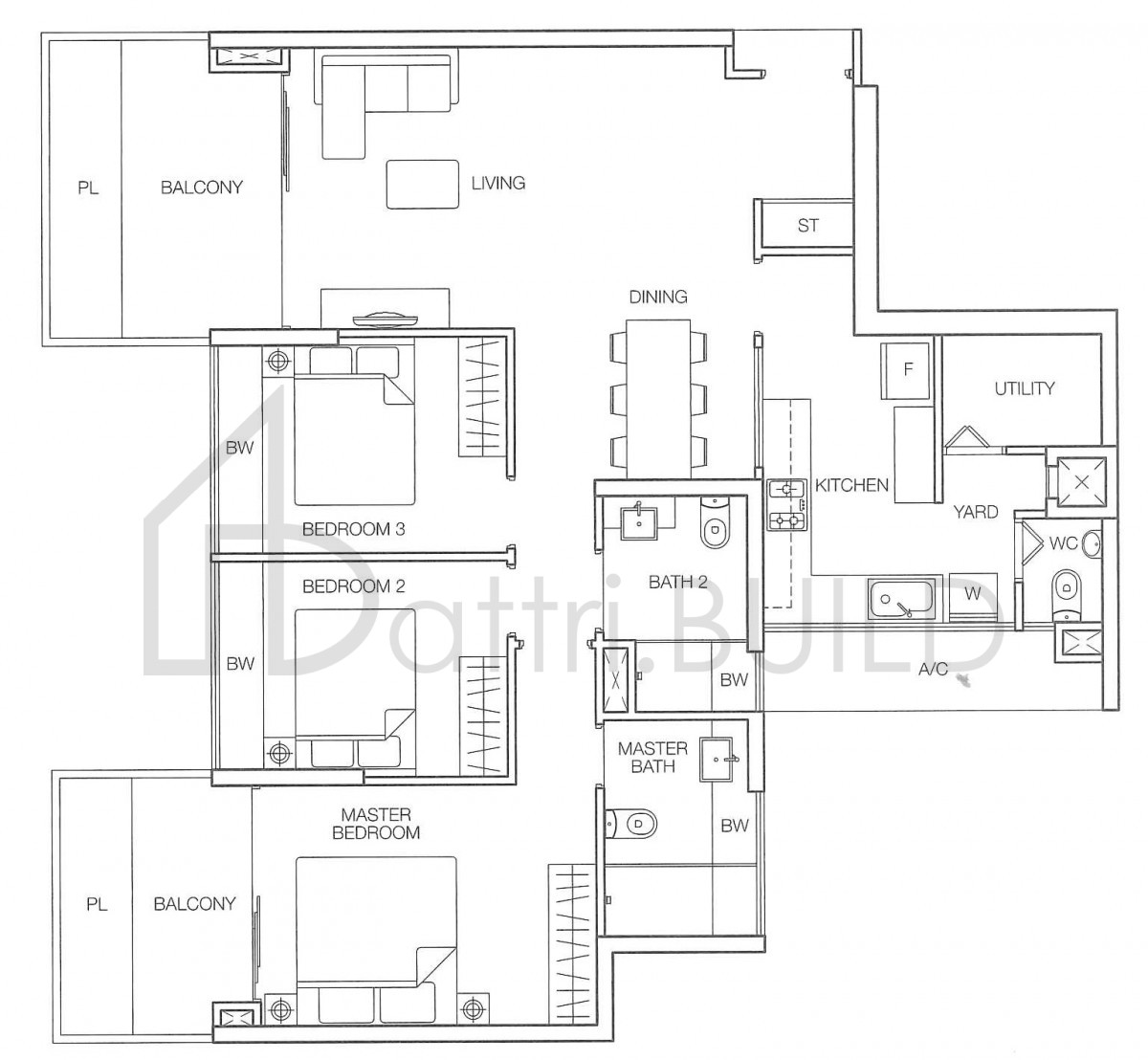 CASPIAN D2 floorplan (watermarked)