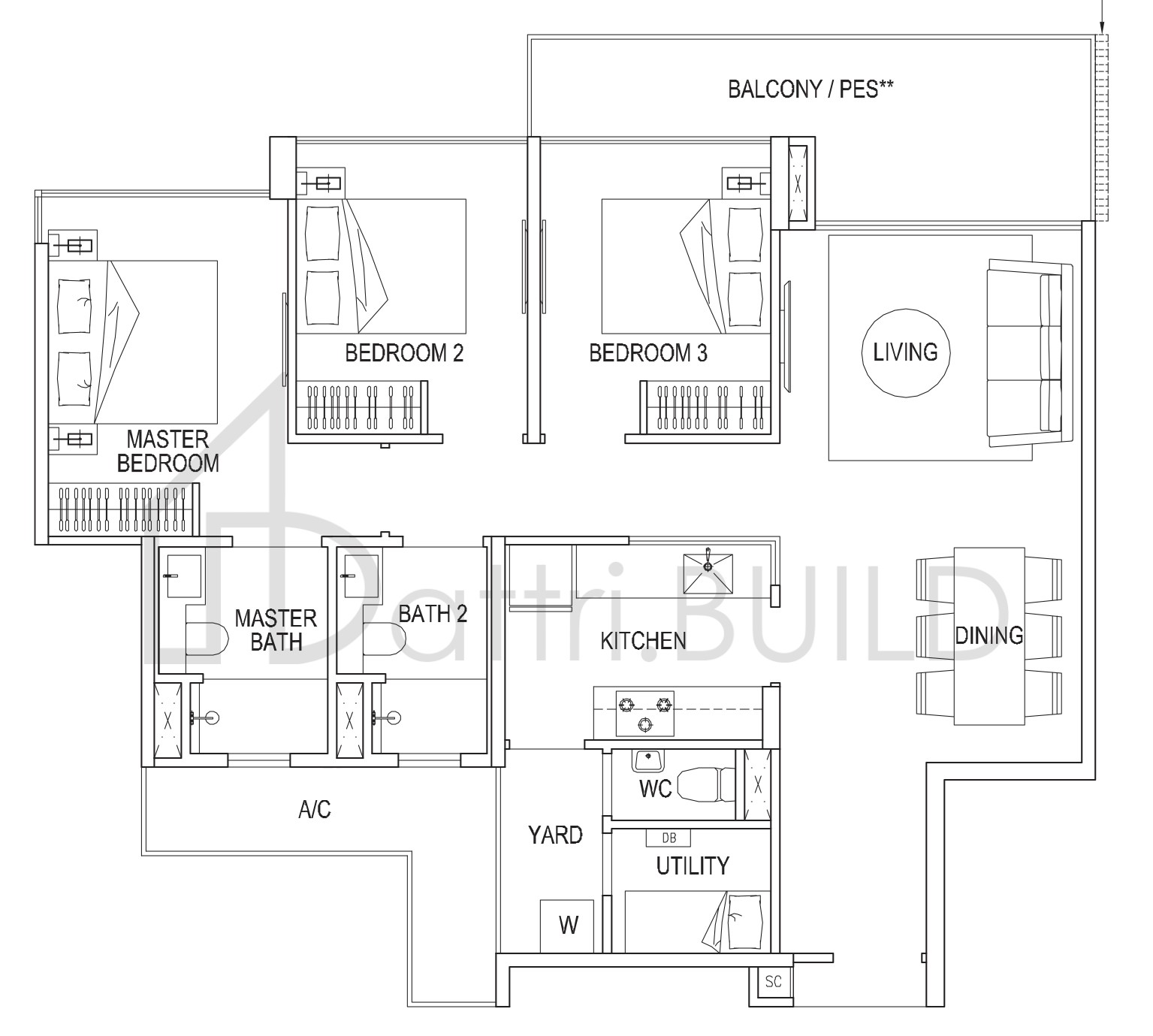 SIGNATURE AT YISHUN C3 floorplan (watermarked)