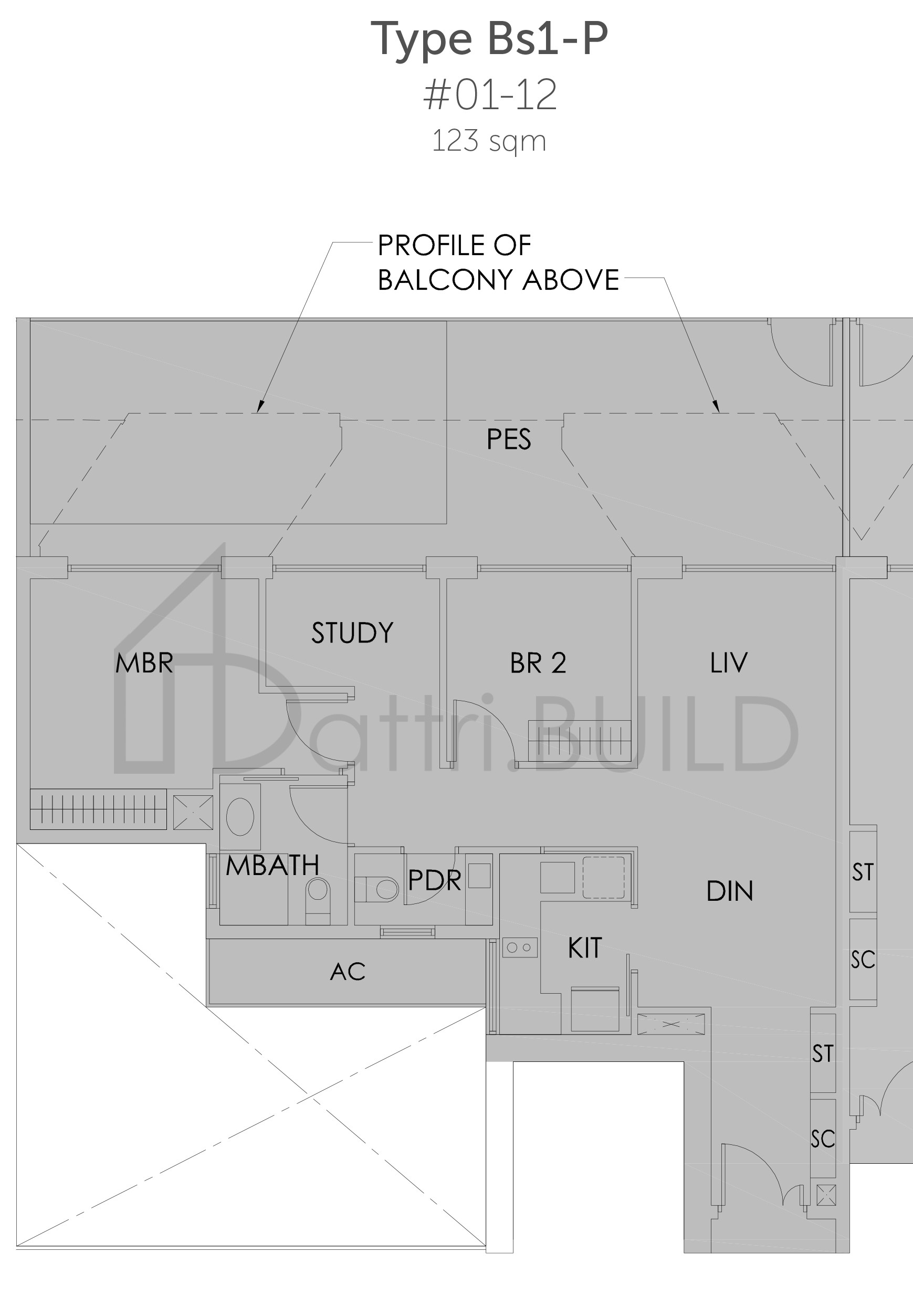 SKY HABITAT Bs1-P(123) floorplan (watermarked)