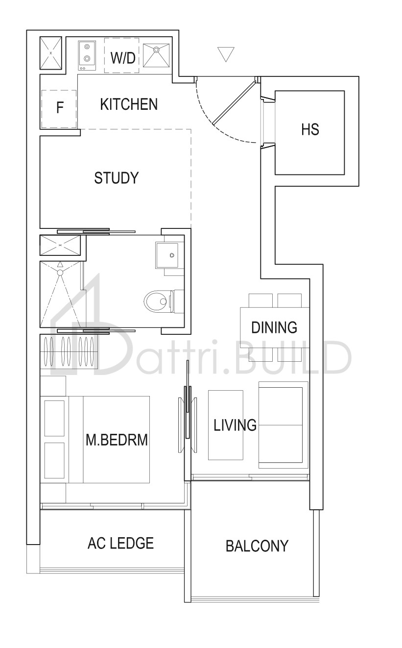 ROBINSON SUITES A2 floorplan (watermarked)