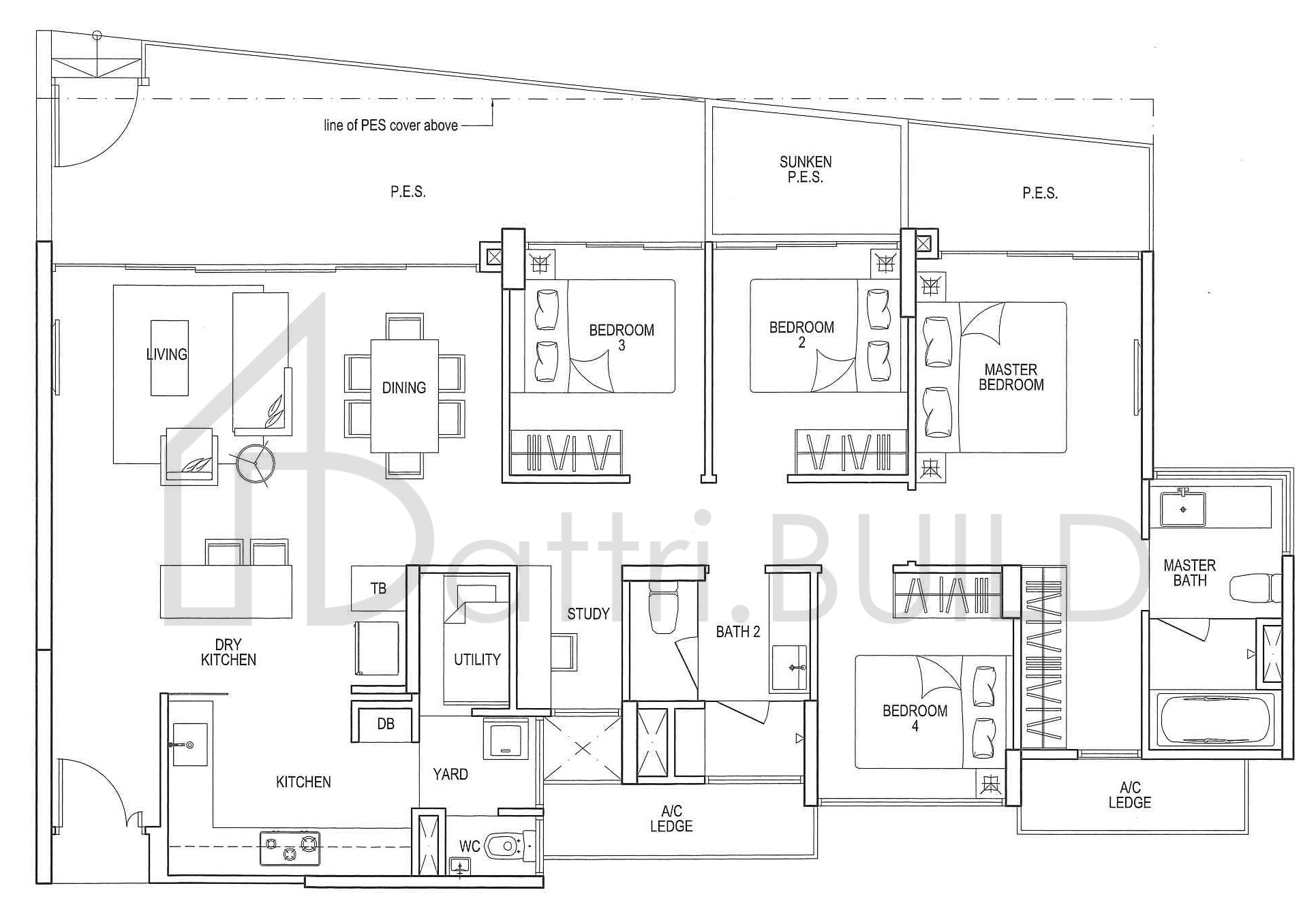 RIVER ISLES DS3p floorplan (watermarked)