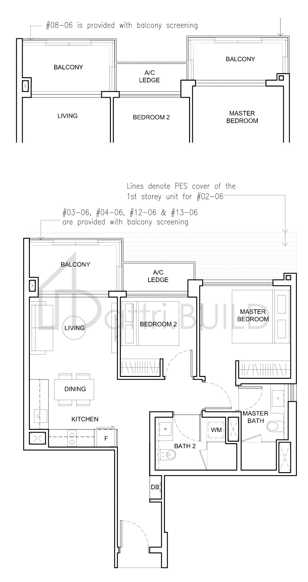 JEWEL @ BUANGKOK B3-1 floorplan (watermarked)